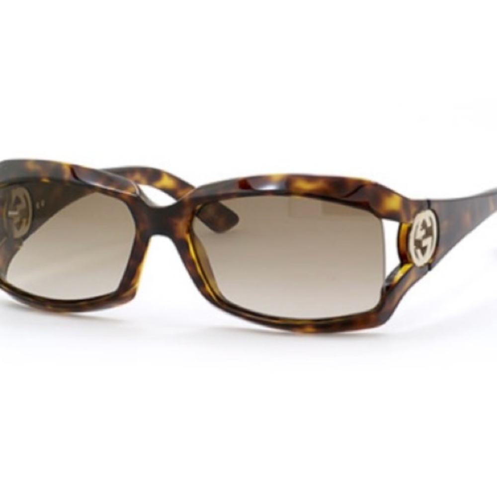 Gucci Brown Tortoise Sunglasses